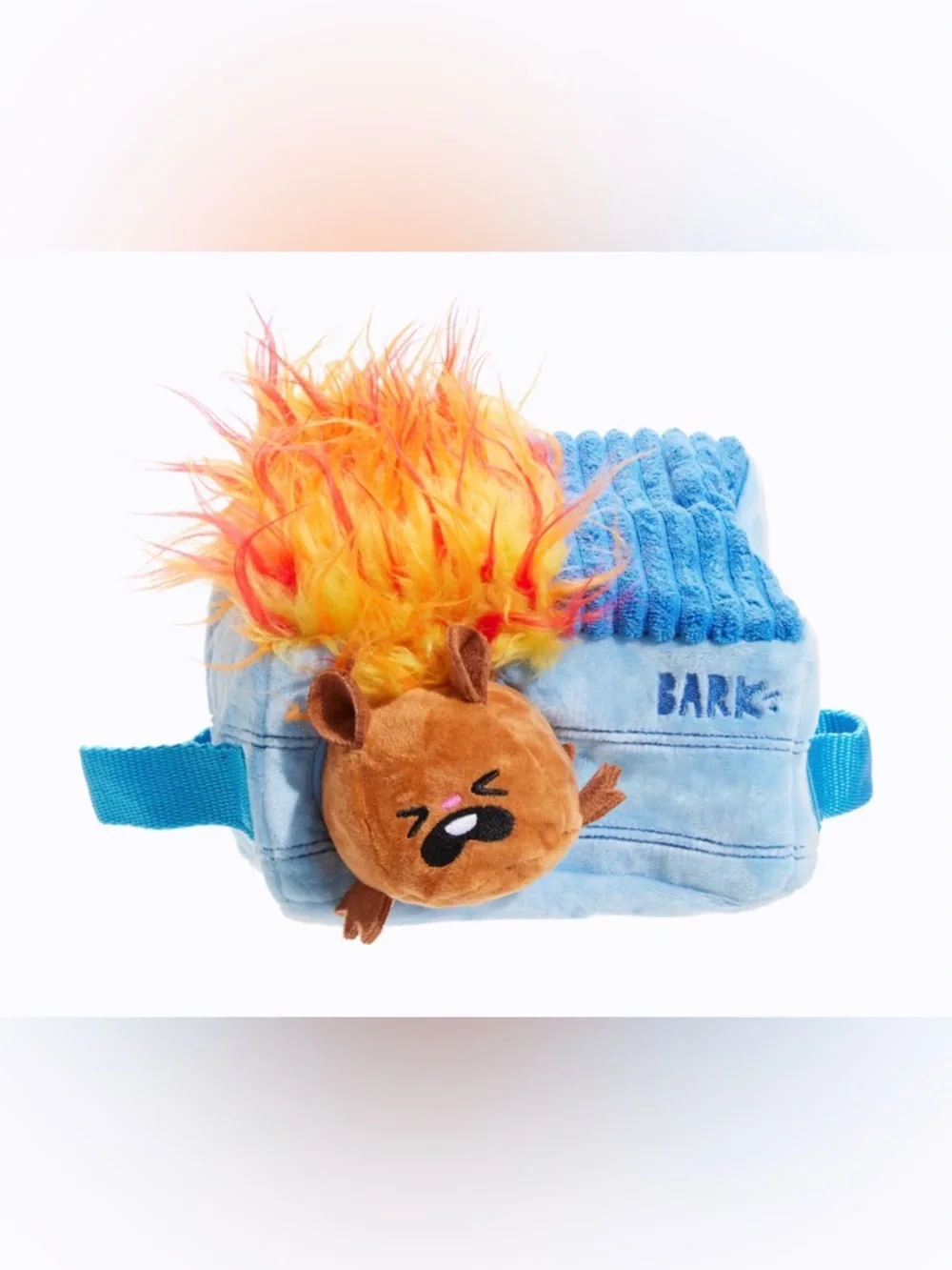 Bark Box Multi- part dog toy NEW M-L Dumpster Fire 3 in 1 enrichment dog game